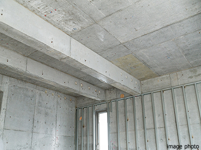 コンクリート施工イメージ｜番町パークハウス