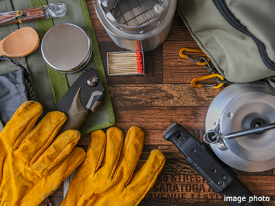 アウトドア用品イメージ｜番町パークハウス