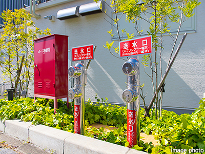 連結送水管｜番町パークハウス